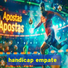 handicap empate -1